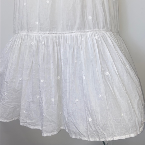 Ulla Johnson Dress “Anela” White Embroidered Cotton NWOT Sm /4 - Picture 4 of 9